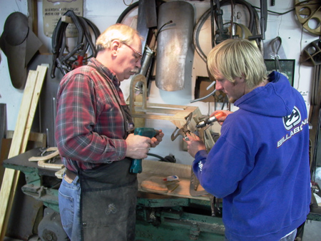 Josh worked with Fay on Ruxton Fenders